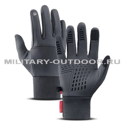 Kyncilor Warm Outdoor SoftShell Gloves Dark Grey